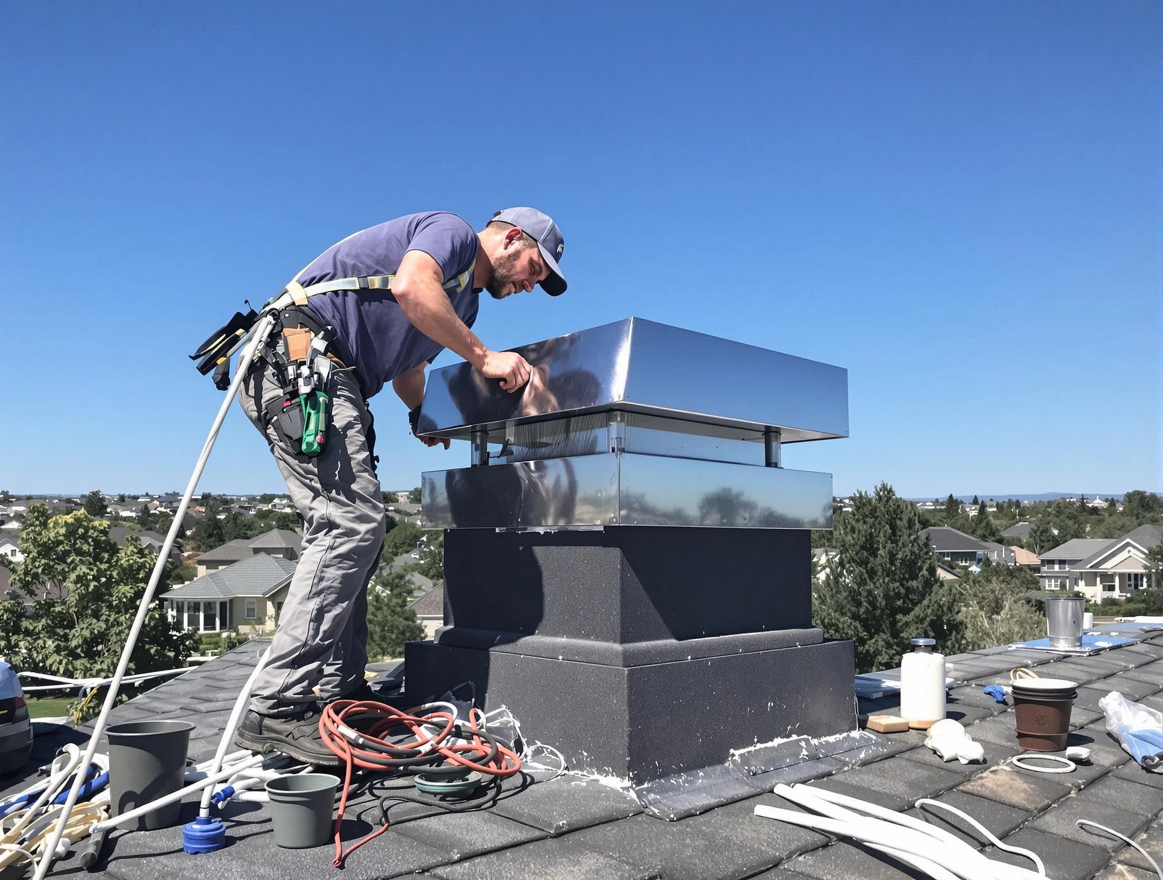 Chimney Cap Services service in South Park, PA
